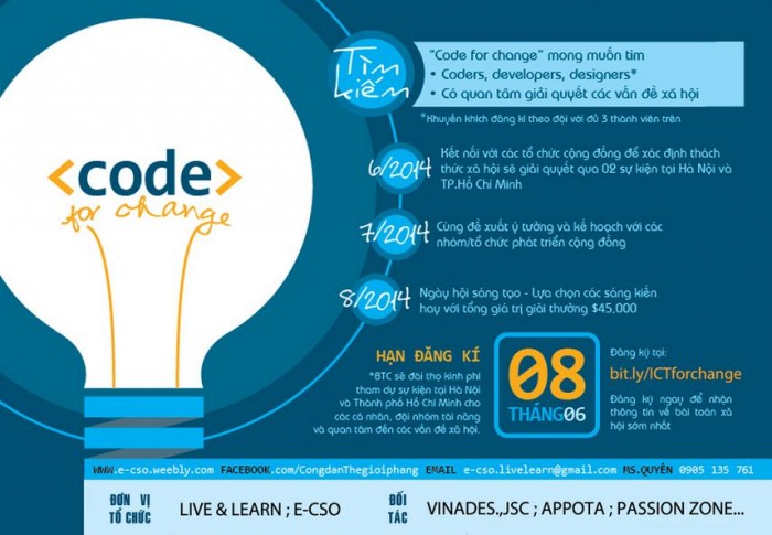 Code for change