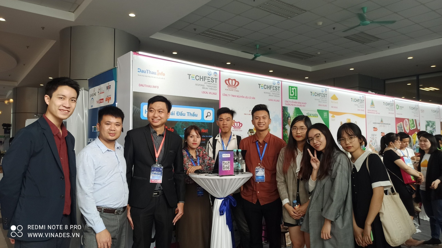 Gian hàng của VINADES tại Techfest Vietnam 2020