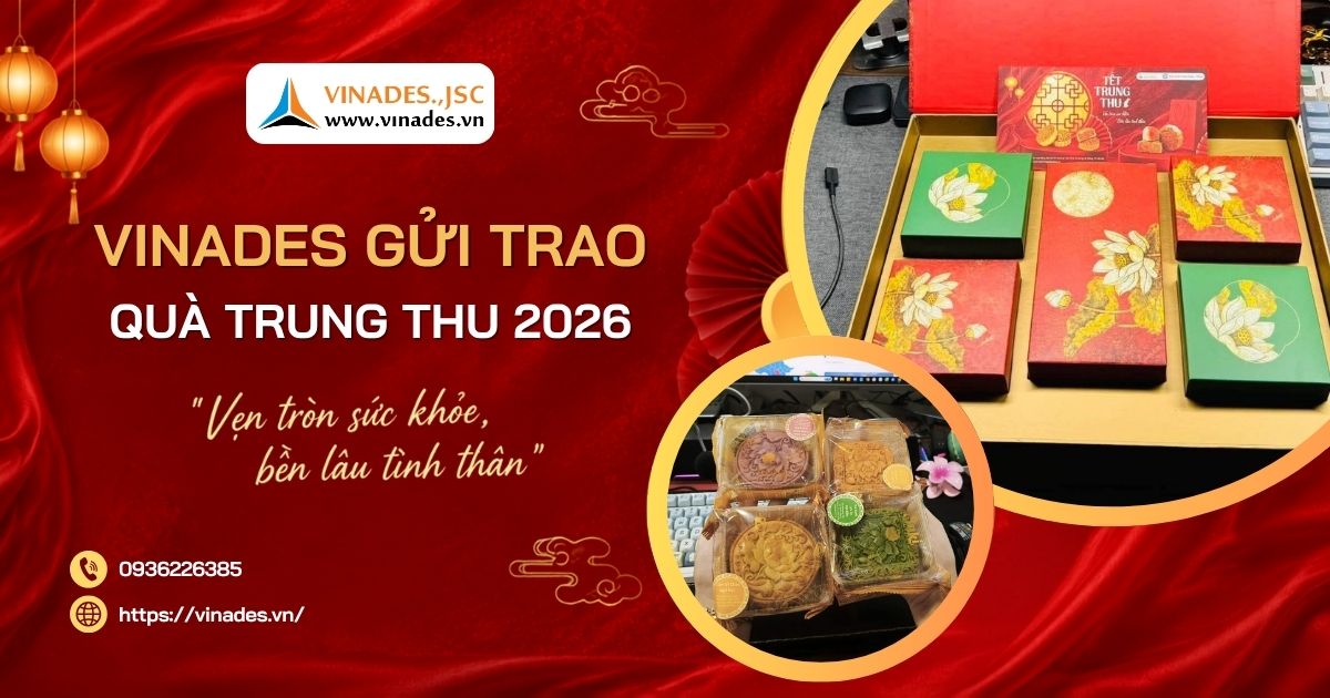 VINADES gửi trao quà Trung thu 2026 "Vẹn tròn sức khỏe, bền lâu tình thân"